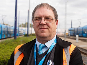 Supporting image for story: I've landed my dream job driving West Midlands trams aged 59