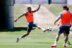 Wide forward Karlan Grant controls the ball. Grant returned as a first-team regular last season. (Photo by Adam Fradgley/West Bromwich Albion FC via Getty Images)