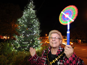 Supporting image for story: Merry Christmas! Black Country town switches on festive lights before Bonfire Night