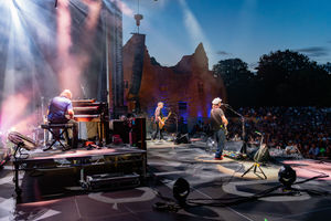 Supergrass perform at Ludlow. Picture: Andy Hughes