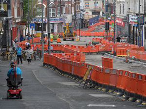 Supporting image for story: Three more months of Wolverhampton road closures as collapsed sewer unearthed