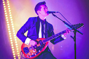Supporting image for story: Arctic Monkeys: Now then Mardy Brum, we're sorry