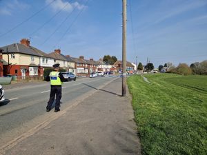 Supporting image for story: ‘Police were all over the place’: Oldbury residents react after a Ford Fiesta crashed into a lamppost on their street and a man is taken to hospital