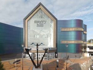 Supporting image for story: WATCH: Drone fly through of flagship new Harvey Norman store at Merry Hill Shopping Centre