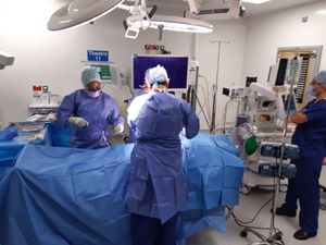 Inside one of the operating theatres at Telford's Princess Royal Hospital. Picture: LDRS