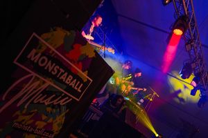 Monstaball performed. Pictures: Noah Pluck / Yil Aerial Photography