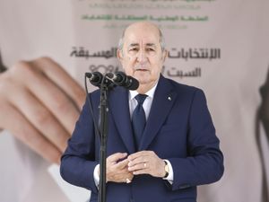 Supporting image for story: Algerian President expected to win second term in office