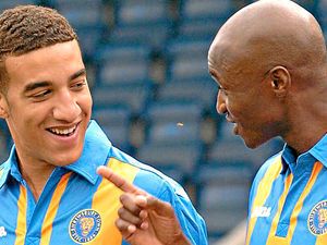 Supporting image for story: Marvin Morgan and former Shrewsbury Town team-mates to launch community pitch