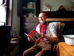 Supporting image for story: Keith telling stories of the poor to make sure their voices are heard