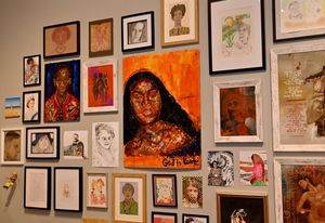 The exhibition was a way of showcasing the creative side of people