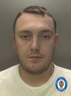 Karl Jarvis was seen brandishing a knife and threatening violence in the One Stop shop