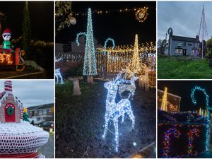 Supporting image for story: It's beginning to look a lot like Christmas in Stafford - 48 pictures capture the magic of streets aglow with festive lights