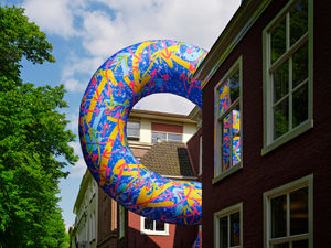 Supporting image for story: I discovered a blow up art exhibition in The Hague in The Netherlands and it blew my mind