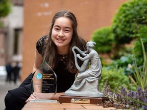 Supporting image for story: Teenager named first ever Scottish Young Musician Solo Performer of the Year
