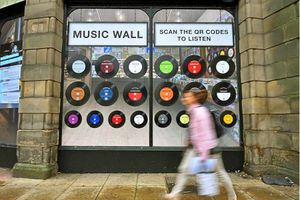 Supporting image for story: Video: Tune in to Wolverhampton's musical history with music wall