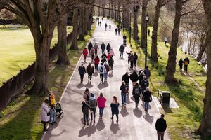 Hundreds of people took part in searches for Nathan