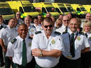 Supporting image for story: Paramedic Roy calls it a day after 35 years