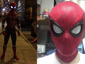 Supporting image for story: This incredible animatronic Spider-Man cosplay is absurdly detailed