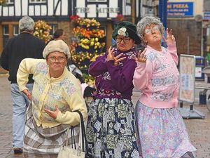 Supporting image for story: Dancing grannies hip in square