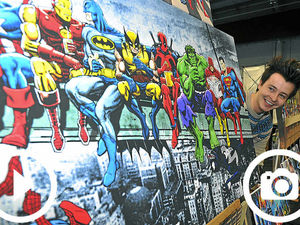 Supporting image for story: Superhero fun at Telford Comic Con event