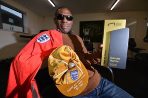 Darren Harris was capped 157 times for England