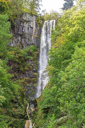 A wonder of Wales – the Llanrhaeadr waterfall