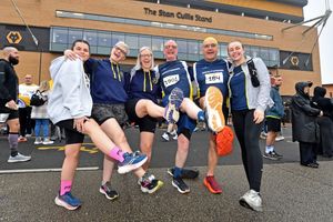 .Members of Sneyd Striders running club