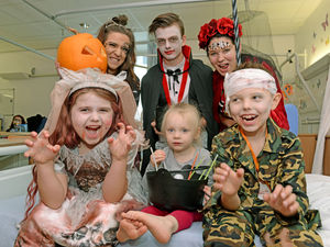 Supporting image for story: Ghostly fun for young patients