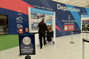 Holidaymakers set off from Birmingham Airport