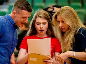 Supporting image for story: Youngsters find out GCSE results across Shropshire and Mid Wales - with pictures