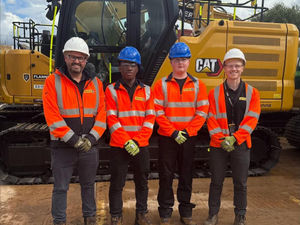 Supporting image for story: Apprentices join Finning in keeping construction industry moving