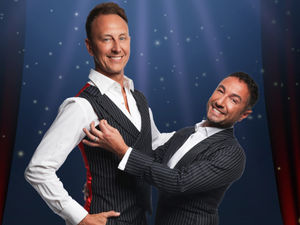 Supporting image for story: The Ballroom Boys: Sequinned sensations Vincent Simone and Ian Waite waltz into town