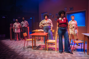 BLACK POWER DESK by Urielle Klein-Mekongo at Birmingham Hippodrome