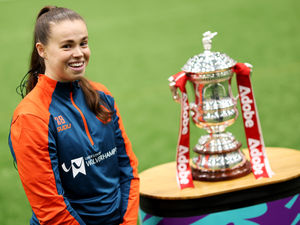 Supporting image for story: Wolves Women star eager to inspire the next generation