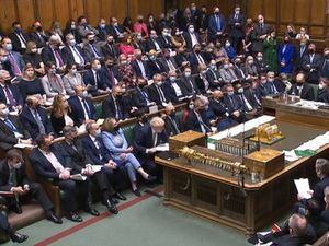 Supporting image for story: Boris Johnson faces repeated calls to quit during bruising PMQs session