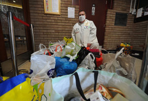 The church has also held a food bank, which morphed into a full community effort