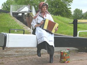 Supporting image for story: Canal boatwomen will star in art productions on a Shropshire waterway 