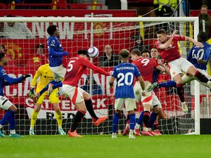 Harry Maguire heads in from a corner