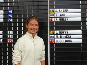 Supporting image for story: Age is no barrier to young golf prodigy