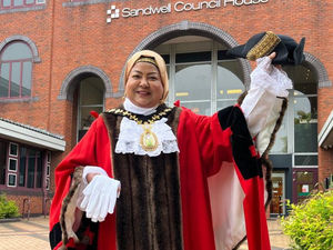 Supporting image for story: Sandwell's first female Muslim mayor is given chain of office 