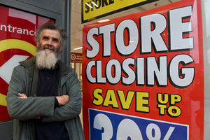 Dudley Wilko is set to close later this month. Customer Wayne Siverns