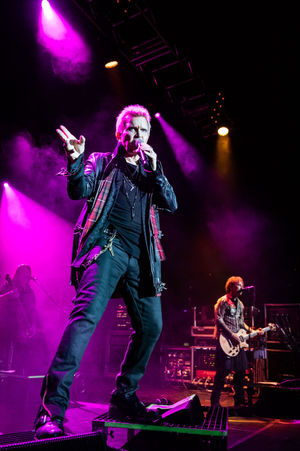 Billy Idol plays the O2 Academy in Birmingham. Pic: Dave Cox