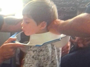 Supporting image for story: Telford toddler gets head stuck in TOILET SEAT