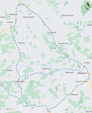 The diversion route