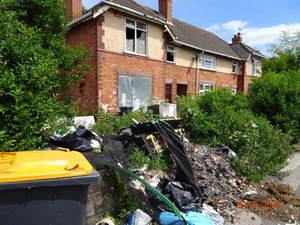 Supporting image for story: Fly-tipping finally cleared from derelict Walsall house