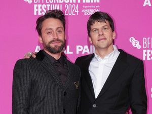 Supporting image for story: Jesse Eisenberg says his new film about a Holocaust tour is not sanctimonious