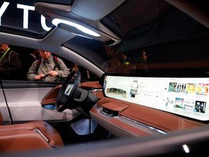 Supporting image for story: Byton readies futuristic car with 48-inch digital dashboard and AI