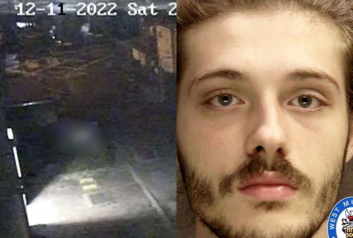 Moment woman pushed or thrown 40ft from West Midlands window in attack by boyfriend