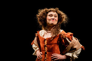 Hannah Edwards as Nell Gwyn. Photos by: Andrew Billington