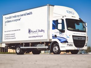 Supporting image for story: JJX lorry delivers message about mental health 